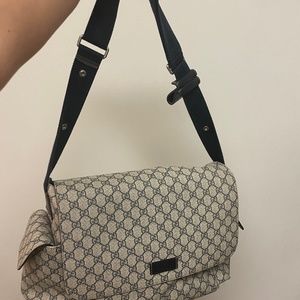 Gucci baby diaper bag